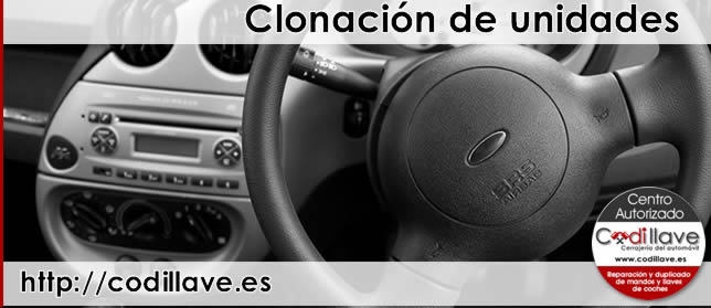 clonacion de unidades de coche codillave