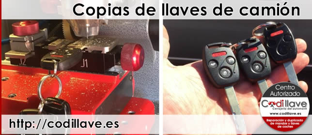 copias de llaves de camion codillave