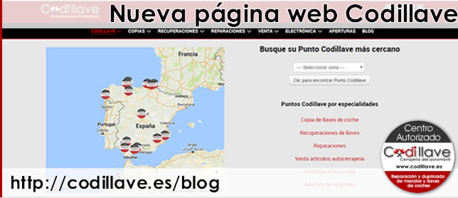 nueva pagina web codillave
