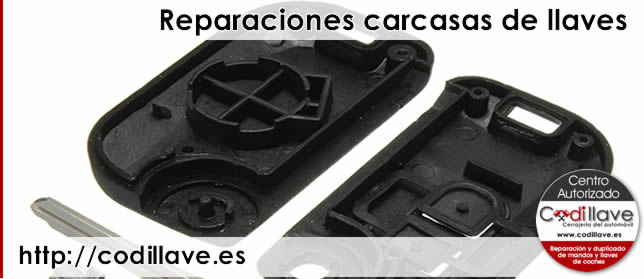 reparaciones carcasa de llave codillave