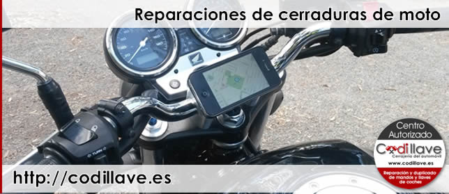 reparaciones de cerraduras de moto codillave