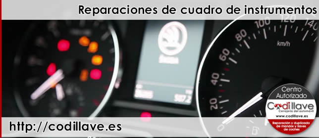 reparaciones de cuadro de instrumentos codillave