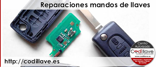 reparaciones mandos de llave codillave