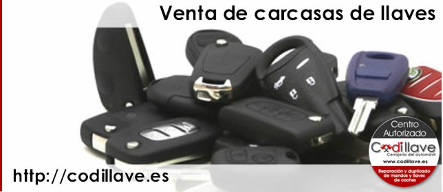 venta de carcasas de llaves codillave